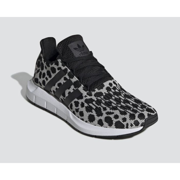 adidas Swift Run W 7.5 Raw White/Core Black/Carbon - Picture 4 of 7